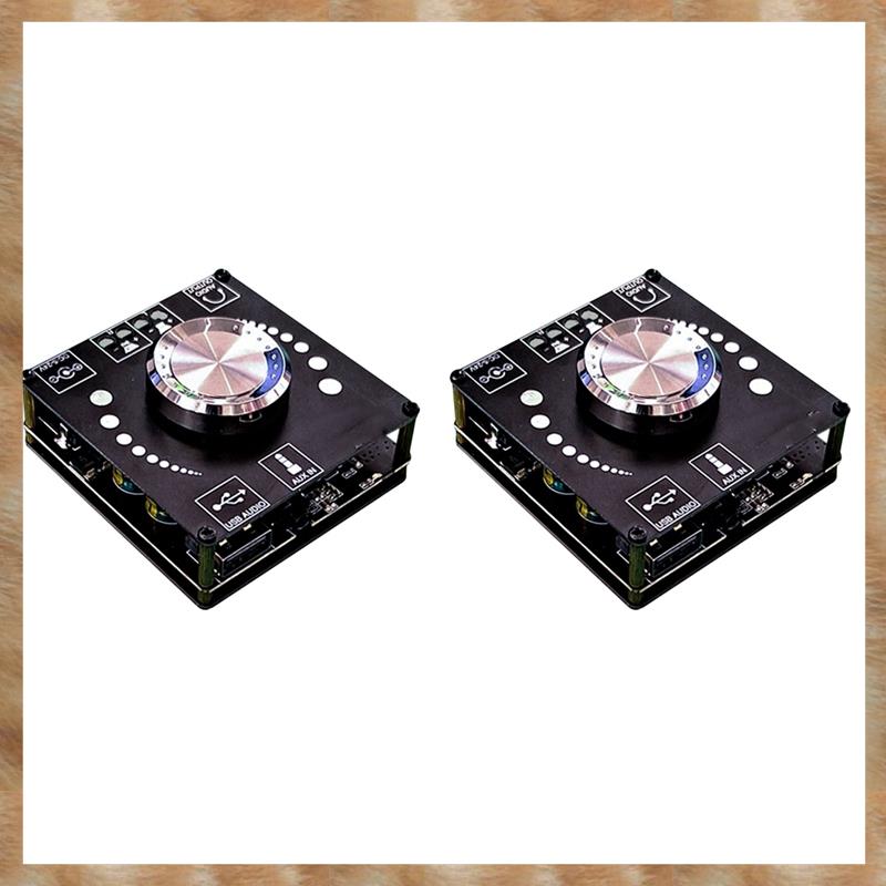 (NWAI) 2X XY-AP100H 100W+100W Dual TPA3116D2 Bluetooth 5.0 Stereo Audio Digital Power Amplifier Board AMP Amplificador AUX