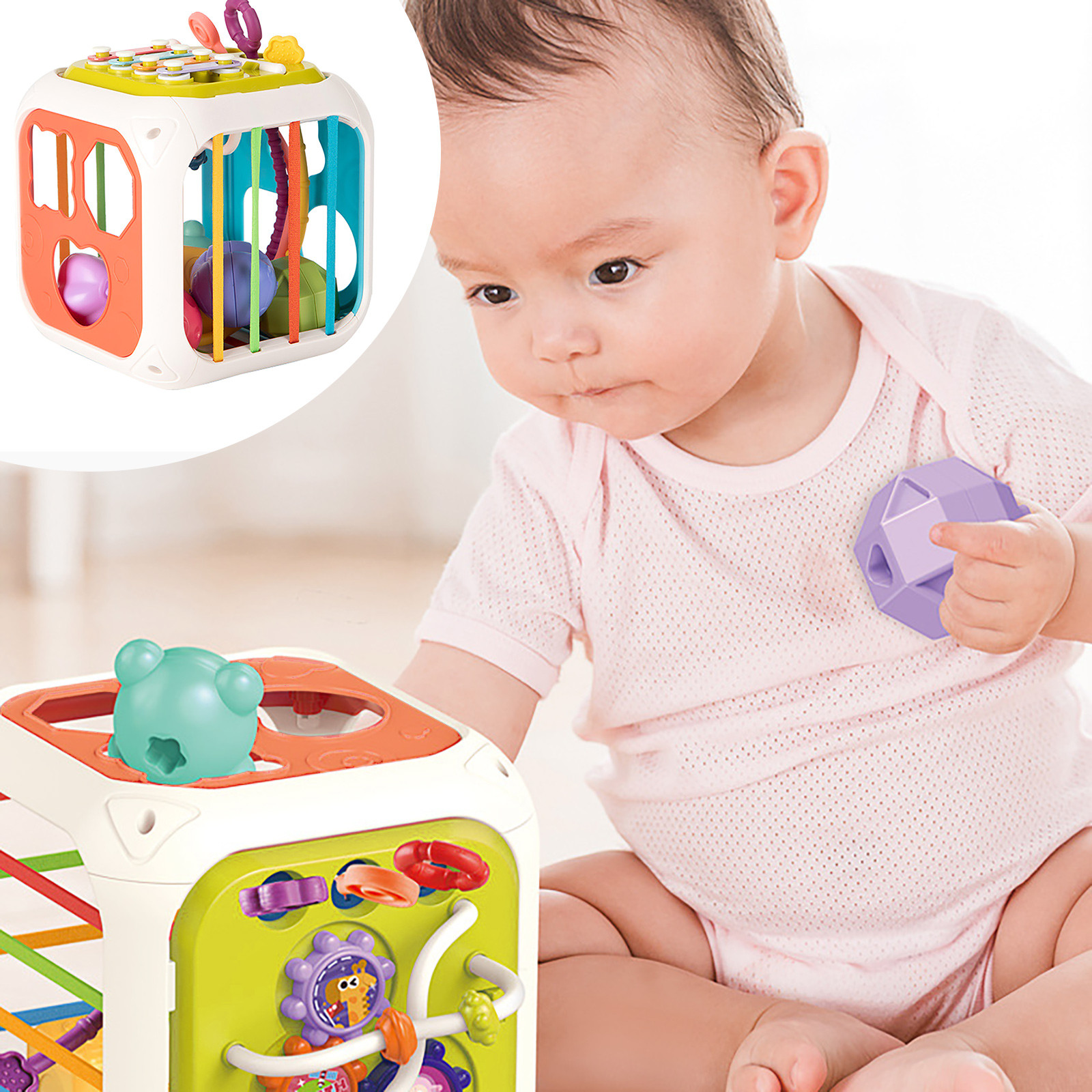 Xếp Chồng Lên Nhau Hình Dạng Cao Đồ chơi giáo dục sớm Cho Trẻ Em Của Viền Câu Đố Hình Đào Tạo Cầu Vồng Lacesel