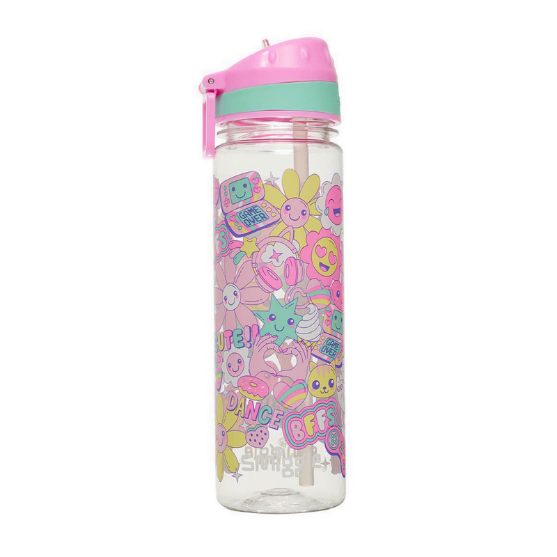 Bình đựng nước smiggle epic adventures 650ml - igl452602pnk