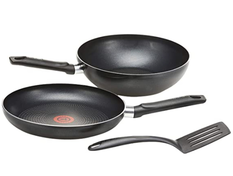 Tefal Issencia Pro 3pc Set (Includes Frypan, 26cm and Wokpan, 26cm and Spatula) Singapore