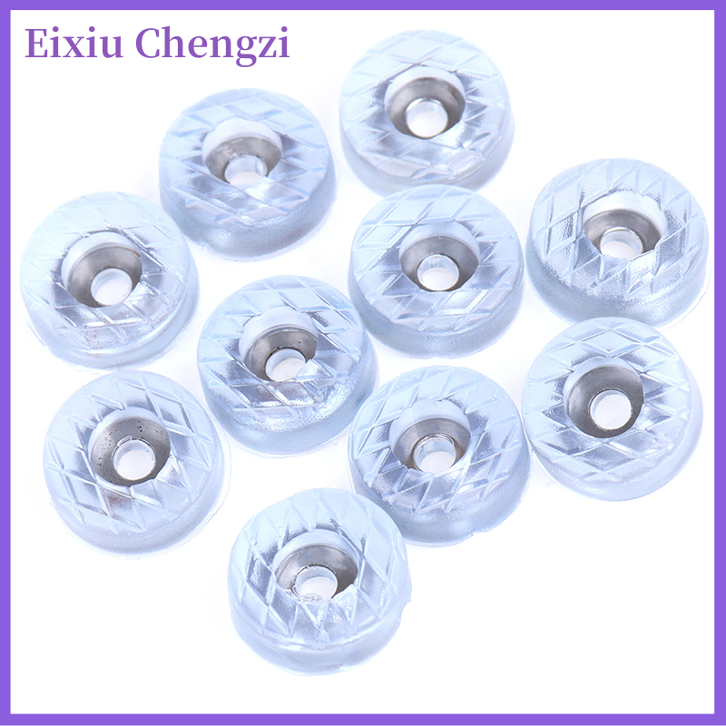 Eixiu 10 Cái Đồ Nội Thất Mềm Mại Trong Suốt Bàn Chân Chân Đế Chống Trượt Tấm Lót Chân Ghế Sofa