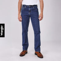 WRANGLER กางเกงยีนส์เอวกลางทรงขากระบอก MWZ รุ่น WR WRMWZ227 แรงเลอร์ กางเกงยีนส์ เสื้อผ้าผู้ชาย กางเกงผู้ชาย