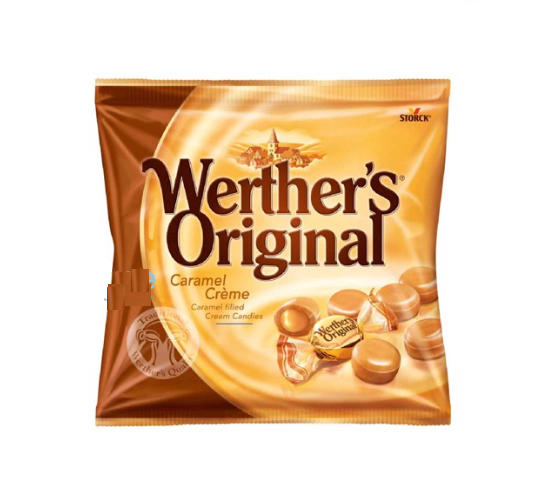 Kẹo kem mềm nhân caramen Werther s 80g
