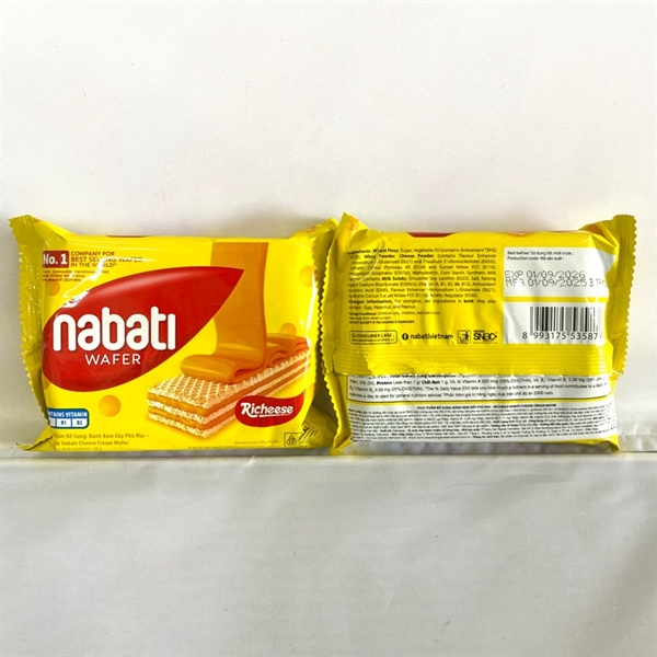 Bánh kem xốp Nabati phô mai