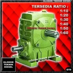 MESIN SPEED REDUCER GEARBOX WPA 155 Ratio 1:10 - 60 GEAR BOX - 1:10