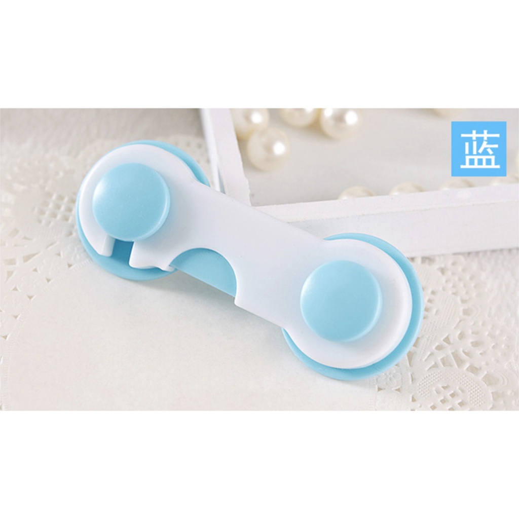 Multi-function Child Baby Safety Lock Cupboard Cabinet Door Drawer Security Lock Safety Closet Bi-fold [QQ Bebe]