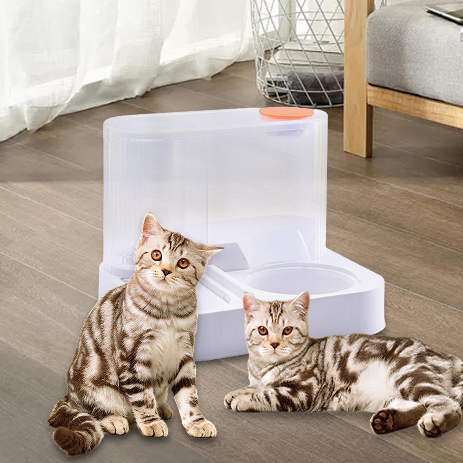Meowhouse Cat Feeder and Water Dispenser Gravity Dog Feeder for Small Medium Dogs Cats Giá 393,000 Đồng*Miễn phí vận chuyển