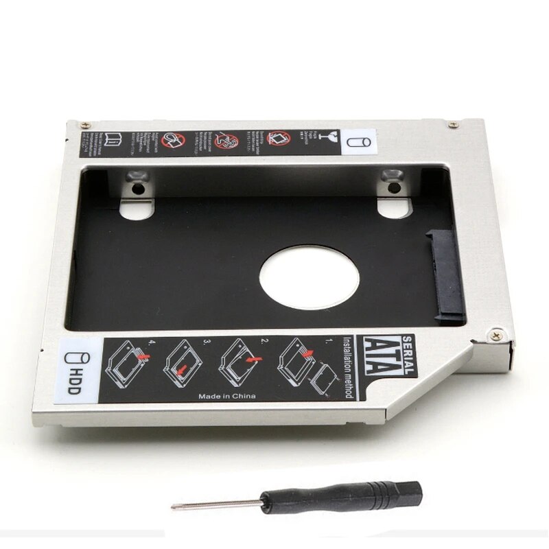 Phổ biến 9.0mm 2nd SSD HDD Ổ Cứng Caddy cho ROG GL552VW-DH71 G551VW n551vw N552VW-FW055T GL553VD-DS71 GL553VE GL753VE
