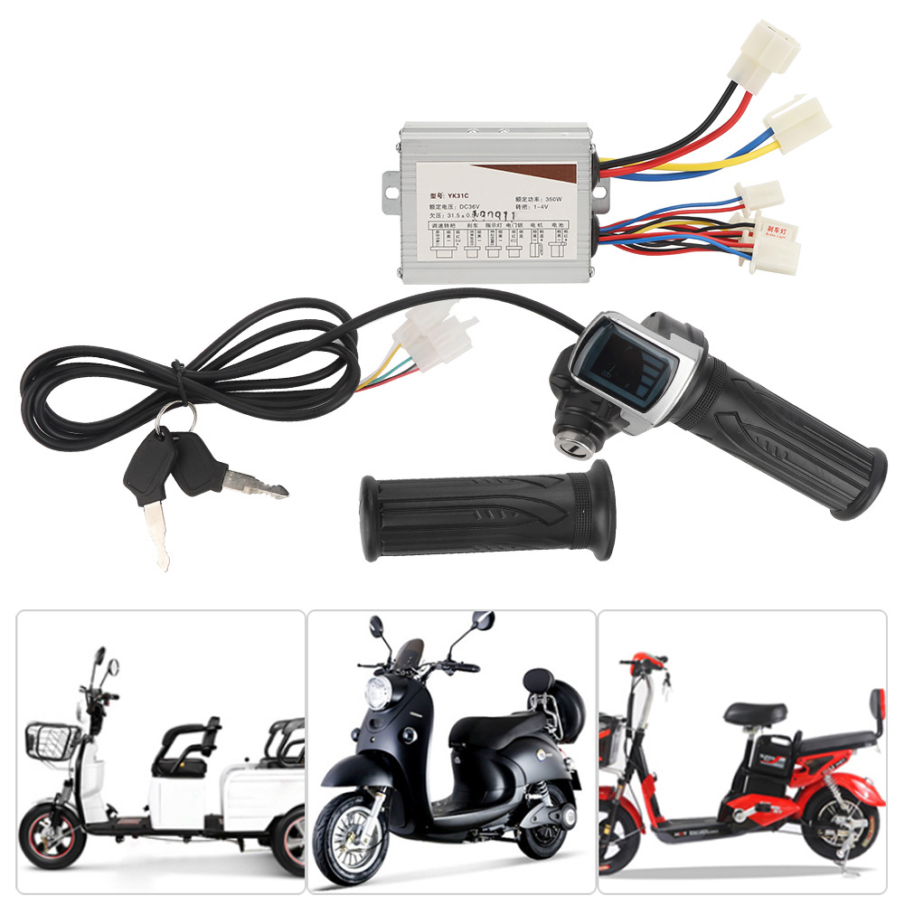Bộ điều khiển xe đạp điện 350W Bộ điều khiển xe đạp điện cho xe máy điện Xe đạp điện Xe đạp điện ba bánh