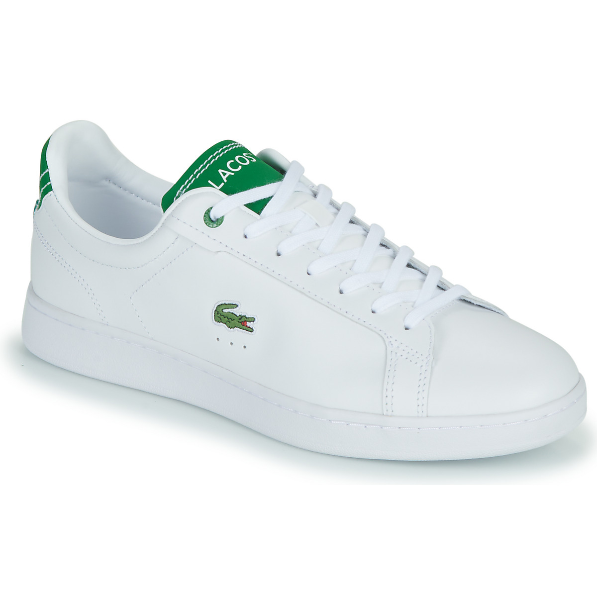 White hot sale lacoste sneakers