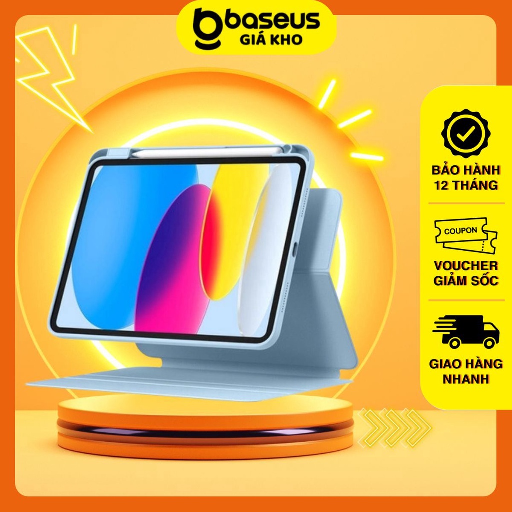 Bao Da Nam Châm BASEUS Minimalist Protective Case/Stand For Pad 10 10.9inch (2022)