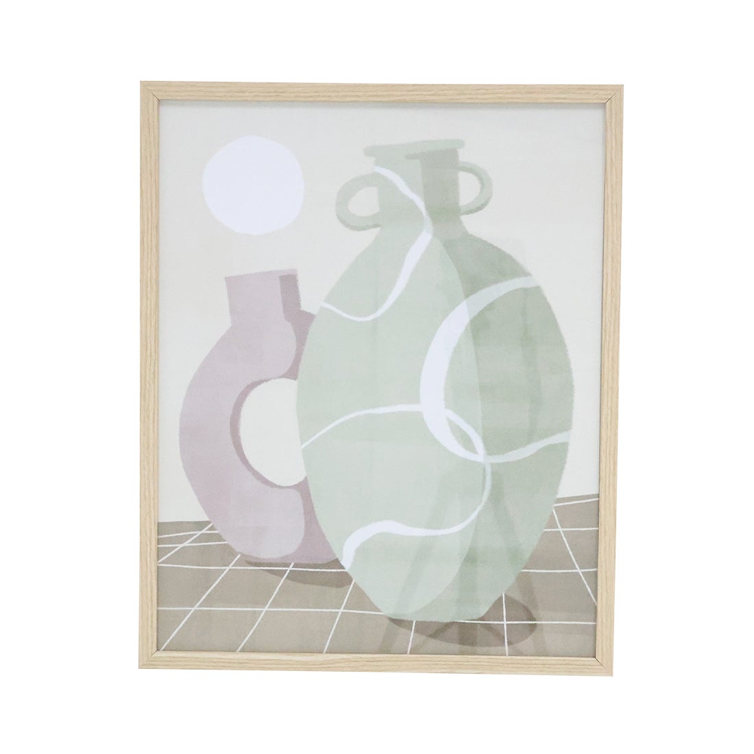 SB Design Square LIVING STORY LS ภาพแขวน รุ่น #75498/44X54/VASE สีเขียว (42x2x52 ซม.) ราคา 690 บาท*ส่งฟรี