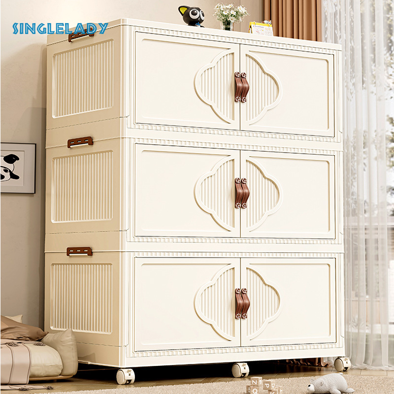 Tủ lưu trữ quần áo Hộp lưu trữ hộ gia đình Túi sắp xếp gấp được nhiều lớp Tủ lưu trữ dung tích lớn chăn giá lưu trữ
