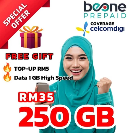 Simkad Beone Prepaid 4G/5G | Unlimited Speed | high Speed Data Unlimited Call SAH HQ Harga  15 Ringgit*Penghantaran Percuma