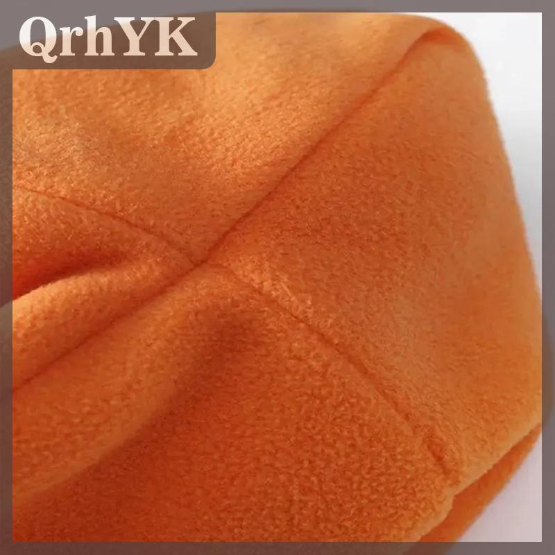 QrhYK Mùa Đông Lông Cừu Beanies Hat Với Earmuffs Ngoài Trời Windproof Dày Đi Xe Đạp Cap Trượt Tuyết Tai Bìa Earflap Nắp ca-pô Xe Máy Mũ Bảo Hiểm