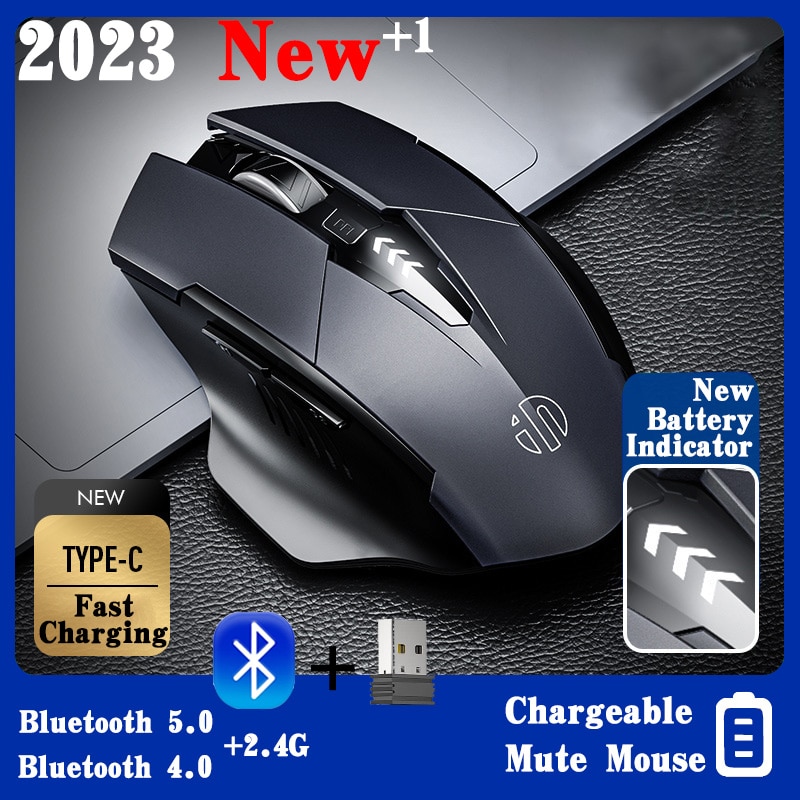 Loerss bluetooth không dây kinh doanh Chuột văn phòng quang học công thái học im lặng Bluetooth 5.0 cho PC văn phòng kinh doanh nkh-17 chuột không dây