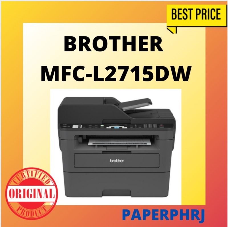 Brother MFC-L2715DW Laser Printer 4-in-1 Mono Laser Multi-Function Centre with Automatic 2-sided Printing and Wireless Networking Singapore