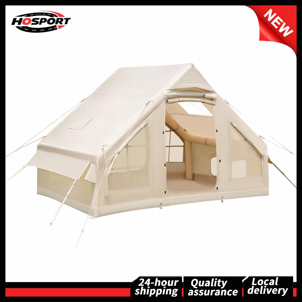 6.3 Square Meters Automatic Inflatable Tent Rainproof Portable 4 Season Air Tent Inflation Air Tent House for Camping ราคา 7,999 บาท*ส่งฟรี