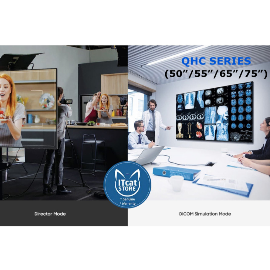 🗣NEW SAMSUNG QHC SERIES (50'/55'/65'/75 INCH) BUSINESS DISPLAY | 24HOURS /7DAYS + WiFI -3 YEARS MALAYSIA WARRANTY