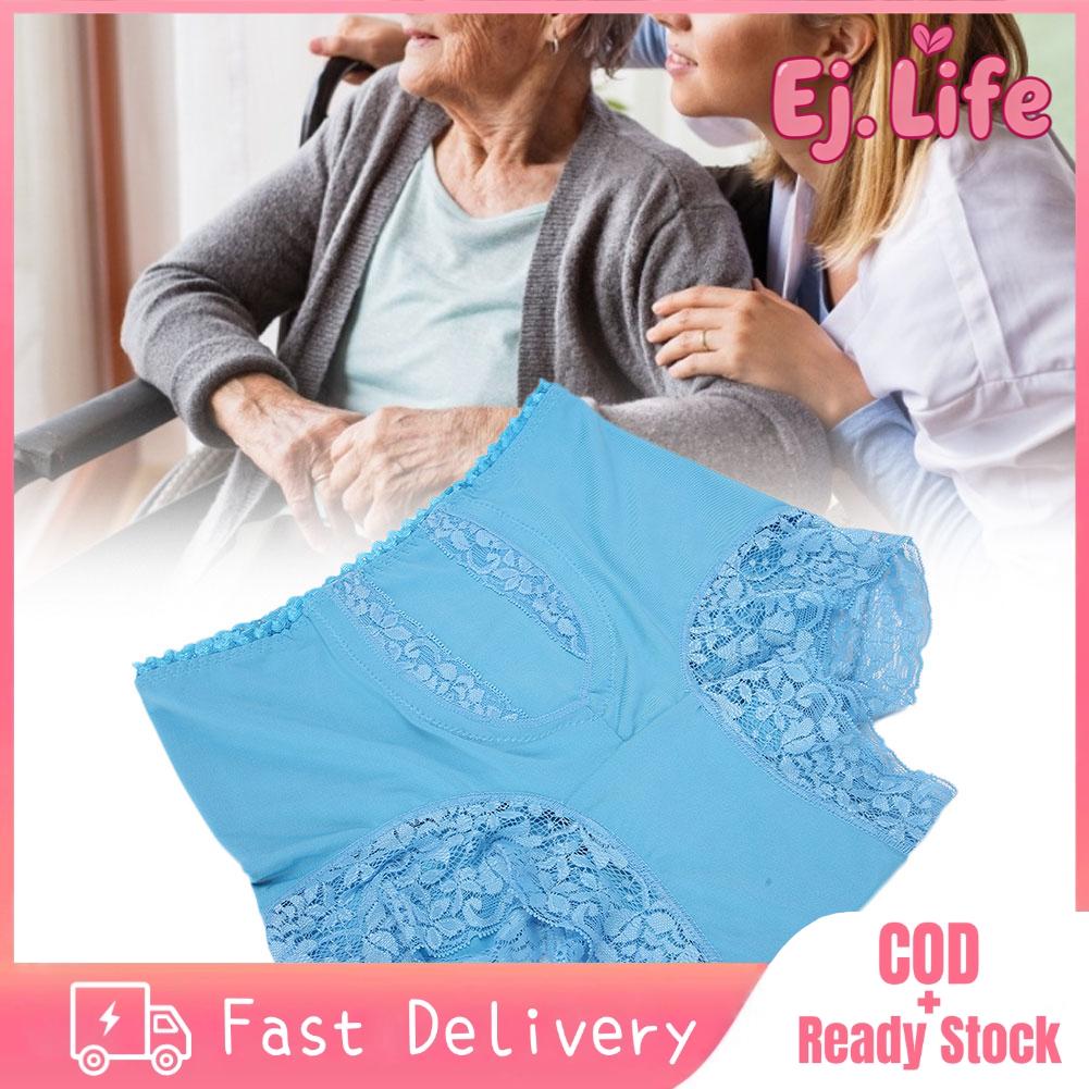 Ej. Life Quần lót chăm sóc tiểu tiện có thể tái sử dụng Đồ lót có thể giặt được Đồ lót không kiểm soát cho bệnh nhân cao tuổi Phụ nữ mang thai (2XL)