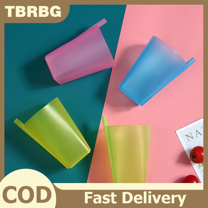 TBRBG Trẻ Em Trẻ Sơ Sinh Bé Sip Cup Với Được Xây Dựng Trong Rơm Cốc Uống Thực Phẩm Cấp Nhựa Tích Hợp Rơm Cup Trẻ Em Chai Nước