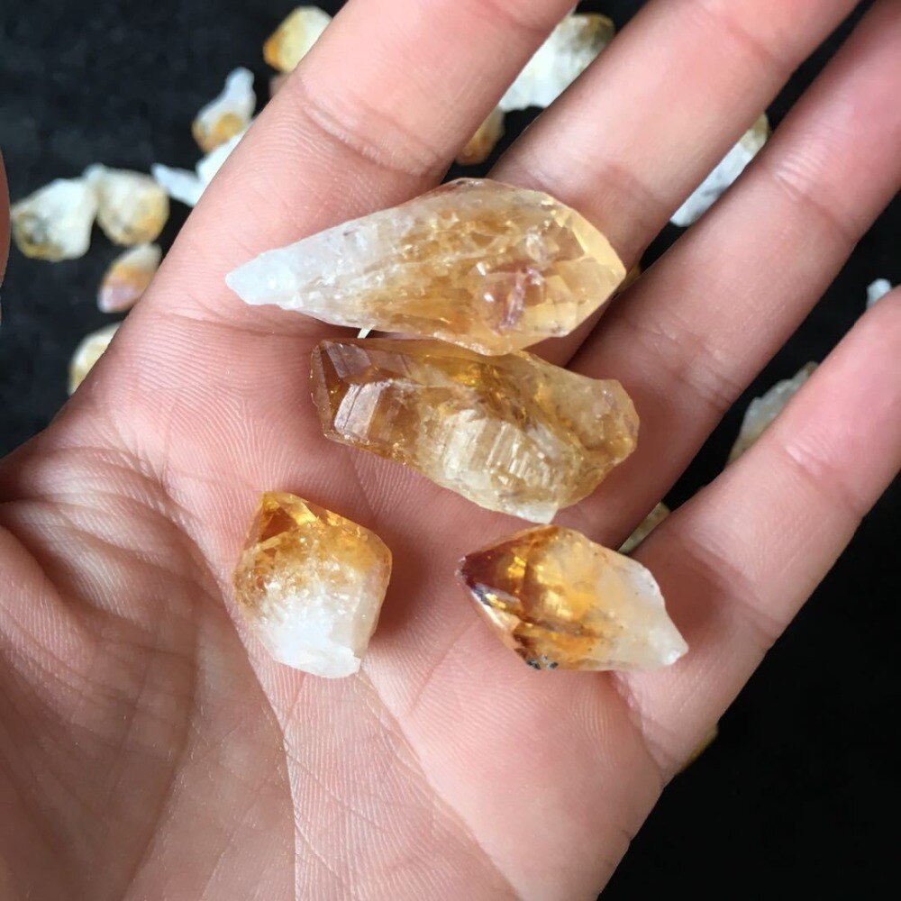 citrine crystal natural quartz crystal rough gemstones and minerals citrine crystal natural raw stone for crystal collection (4)