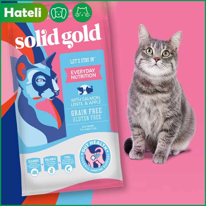 SolidGold Cat Grain Free Food High Protein with Chicken Salmon Kittens Dry Food 1.36kg ราคา 1,516 บาท*ส่งฟรี