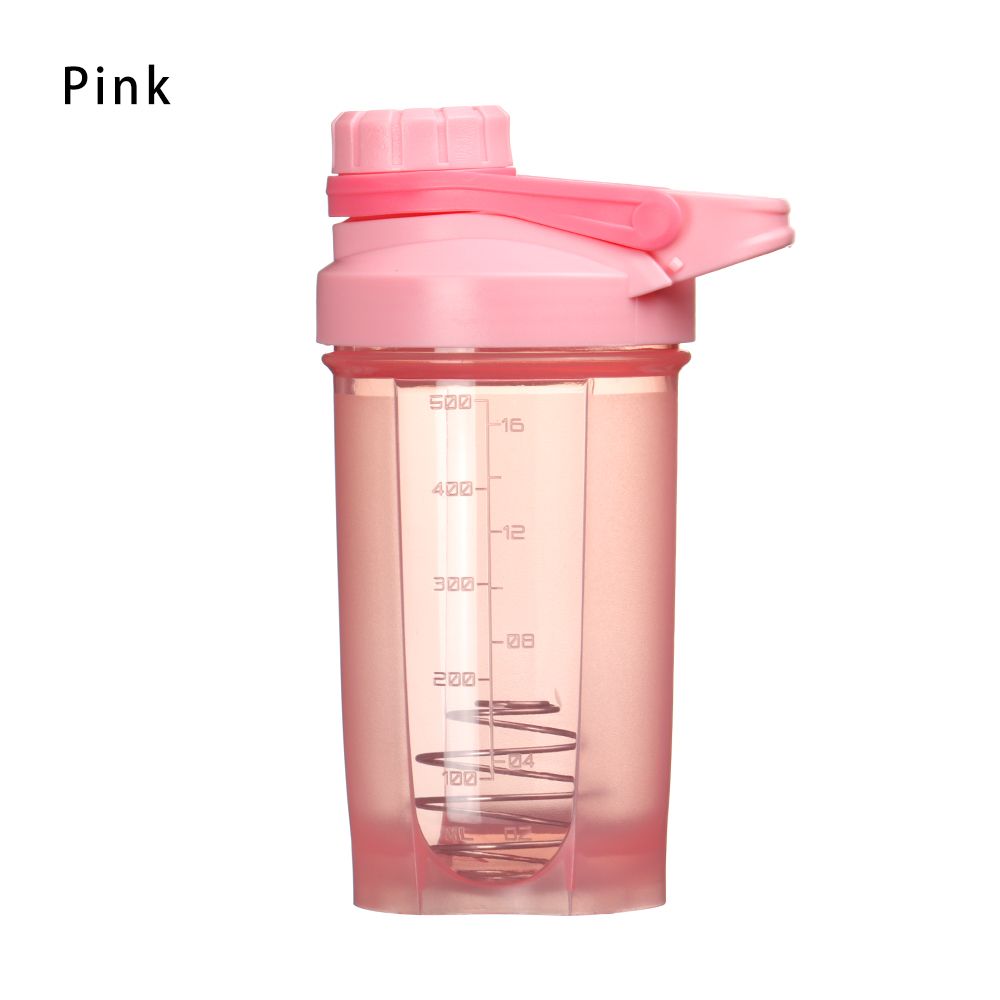 SHILU 500ml Ngoài trời Cầm tay Nhựa Bình nước thể thao Bình lắc dinh dưỡng Bình uống nước Cốc nước ép cà phê - 6