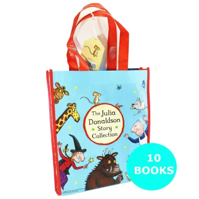 Julia Donaldson Story Collection 10 Books In Blue Bag