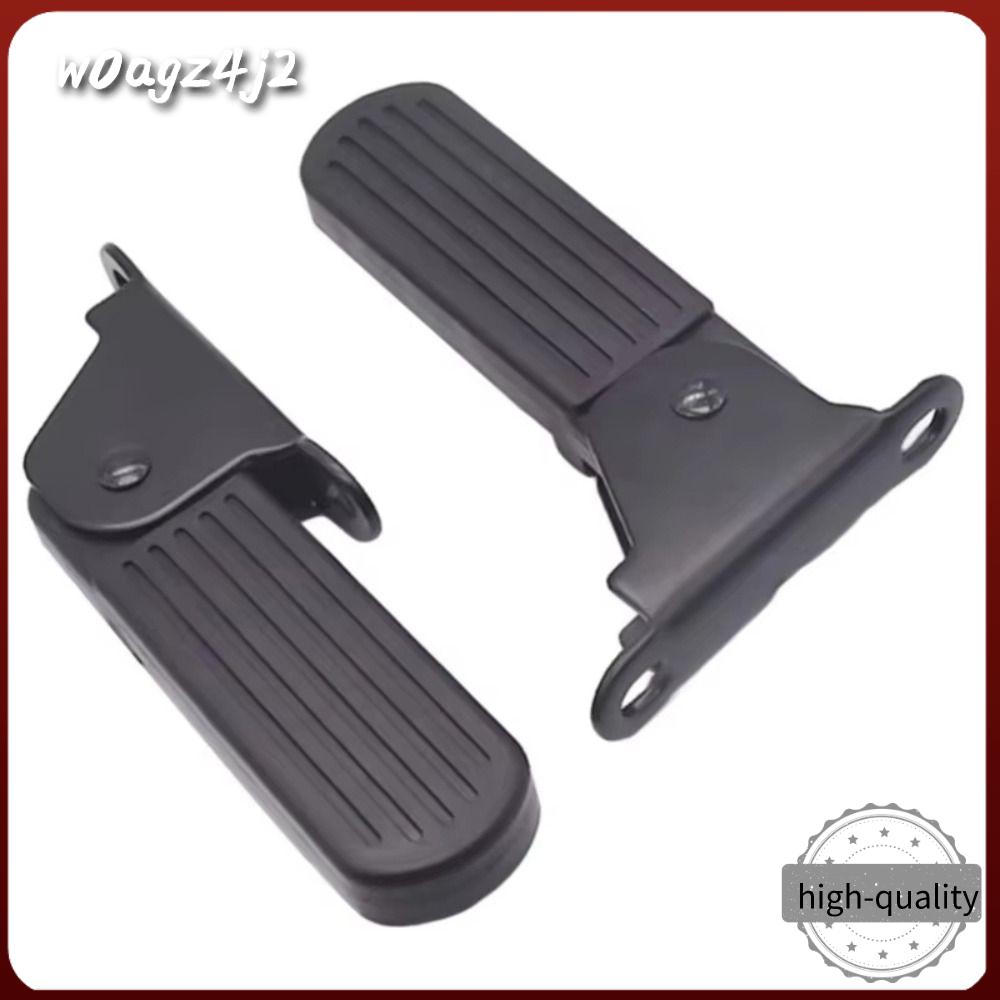 W0AGZ4J2 1 Pair Tiêu chuẩn Bàn đạp xe đạp điện Có thể gập lại Có thể điều chỉnh Bàn đạp xe điện Cao su Bàn đạp chân sau xe điện Để độ chế xe đạp điện