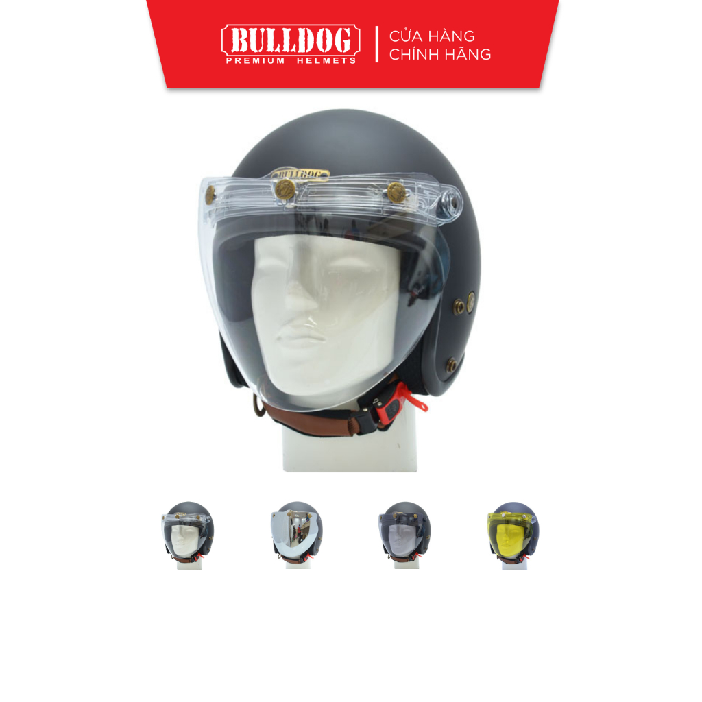 Kính chắn gió mũ bảo hiểm bulldog eagle
