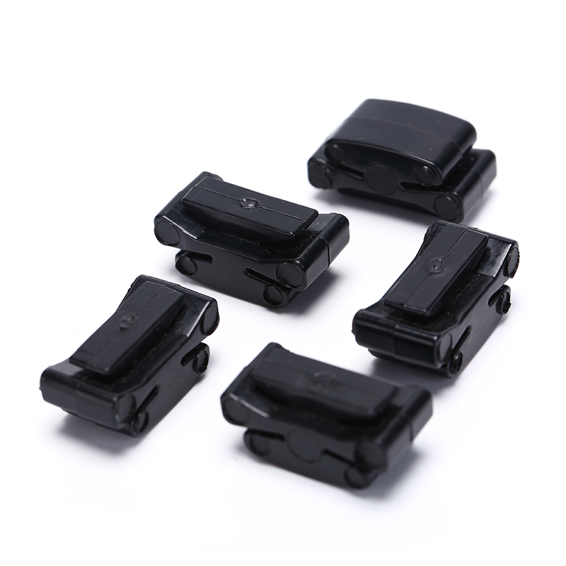[Hwetr Fashion] 5 chiếc giá đỡ Miếng gảy đàn guitar bằng cao su màu đen cố định trên đầu đàn Guitar Bass Ukulele