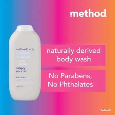 method body wash - simply nourish 532ml