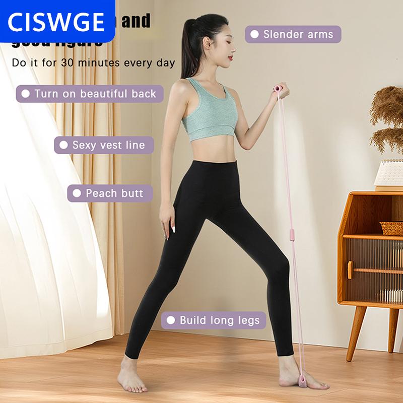[COD] CISWGE  Ban Nhạc Kháng Yoga Tập Thể Dục Phụ Kiện Cao Su Kéo Sợi Dây Thừng Đào Tạo Và Tập Thể Dục Phòng Tập Thể Dục Thiết Bị Cho Phụ Nữ Cổ Tập Thể Dục Căng