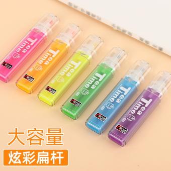 Highlighter bút màu dung tích lớn phím đột quỵ thô Bút Đánh Dấu học sinh xem lại Bút Đánh Dấu đọc
