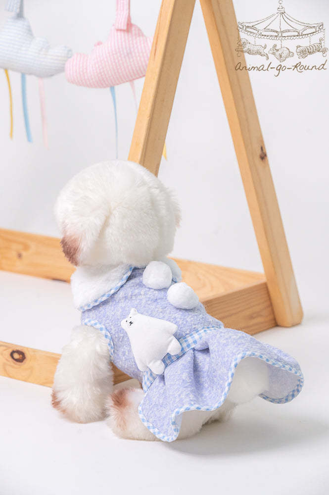 Animal-Go-Round เสื้อผ้าเครื่องแต่งกาย สัตว์เลี้ยง, หมา, แมว, สุนัข รุ่น Periwinkle Snow Girl ราคา 690 บาท*ส่งฟรี