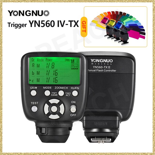 Yongnuo Yn560 Iv 2.4g Wireless Flash Speedlite With Yn560tx