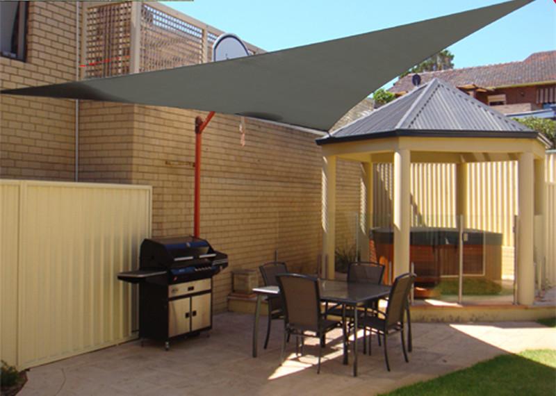 3x4x5m Triangle Sun Shade Sail 90 Uv Blocking Awning Canopy Outdoor 3x4x5m Triangle Sun Shade Sail 90 Uv Blocking Awning Canopy Outdoor Garden Shelter