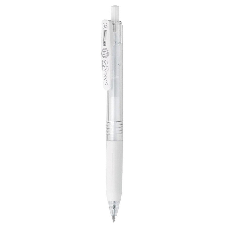 Zebra Sarasa Clip - Pulpen Gel 0.5 Warna Milky Purple