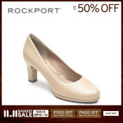 Rockport Tm Leah Pump Nude Womens Shoes