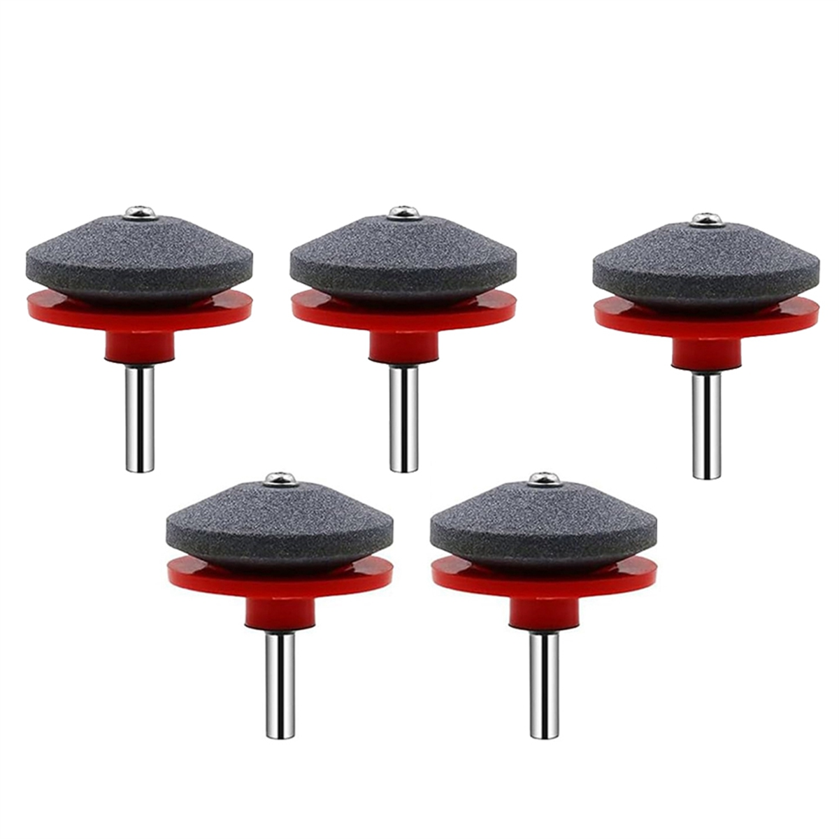 (TIPM) Lawnmower Dull Blade Sharpener, Lawn Mower Blade Sharpener Tool, Universal Blade Sharpeners for Lawn Mowers,Red