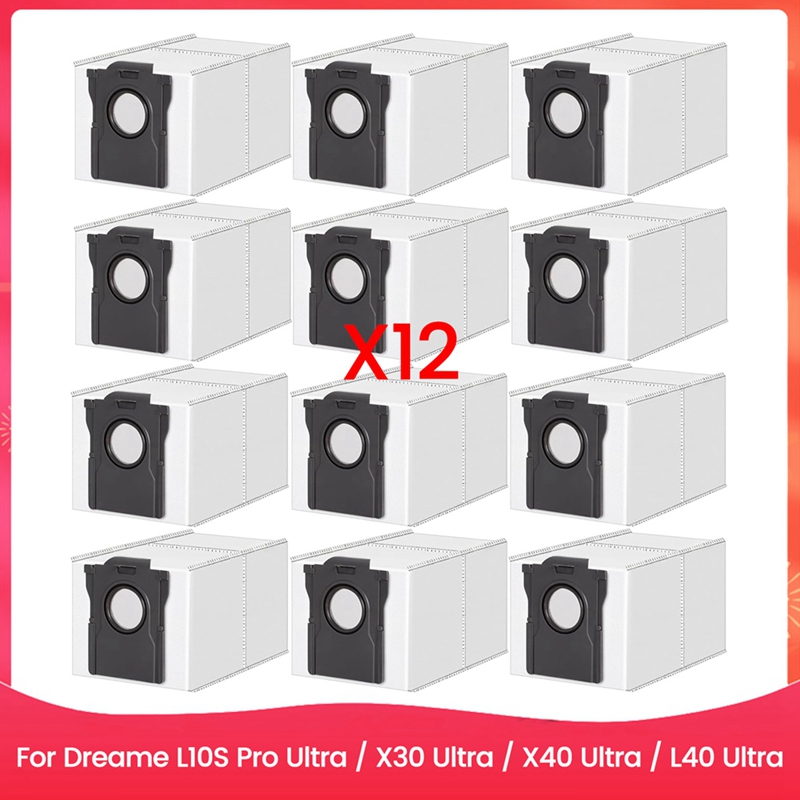 【GoE】-Vacuum Cleaner Bags for L10S Pro Ultra / X30 Ultra / X40 Ultra / L40 Ultra Vacuum Cleaner Replacement Parts