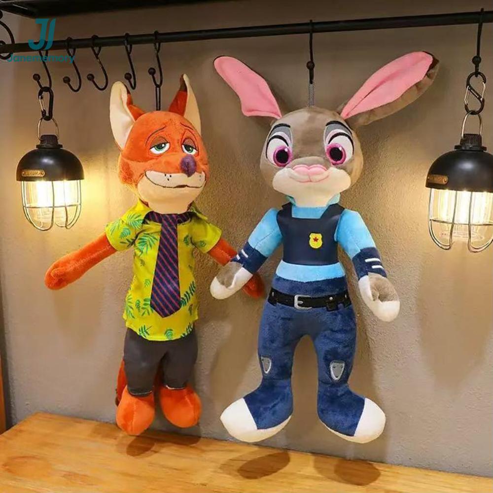 JM Zootopia Judy Nick Soft Stuffed Animal Plush Toy Huggable Plush Doll for Kids Birthday Gift Bedtime Companion Room Decor ราคา 544 บาท*ส่งฟรี