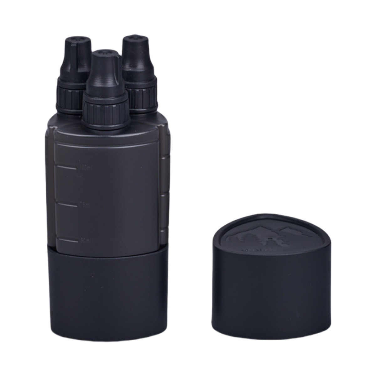 【HOMESTYLISH】 Portable Spice Shaker Set with 3 Bottles for Easy Condiment Dispensing Stylish Store New