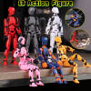 Lucky 13 Multi Jointed Movable Robot Action Figure Toy