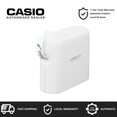 Casio KL-BT1 Smartphone Compatible Bluetooth Enabled Label Printer (1 Year Local Warranty)