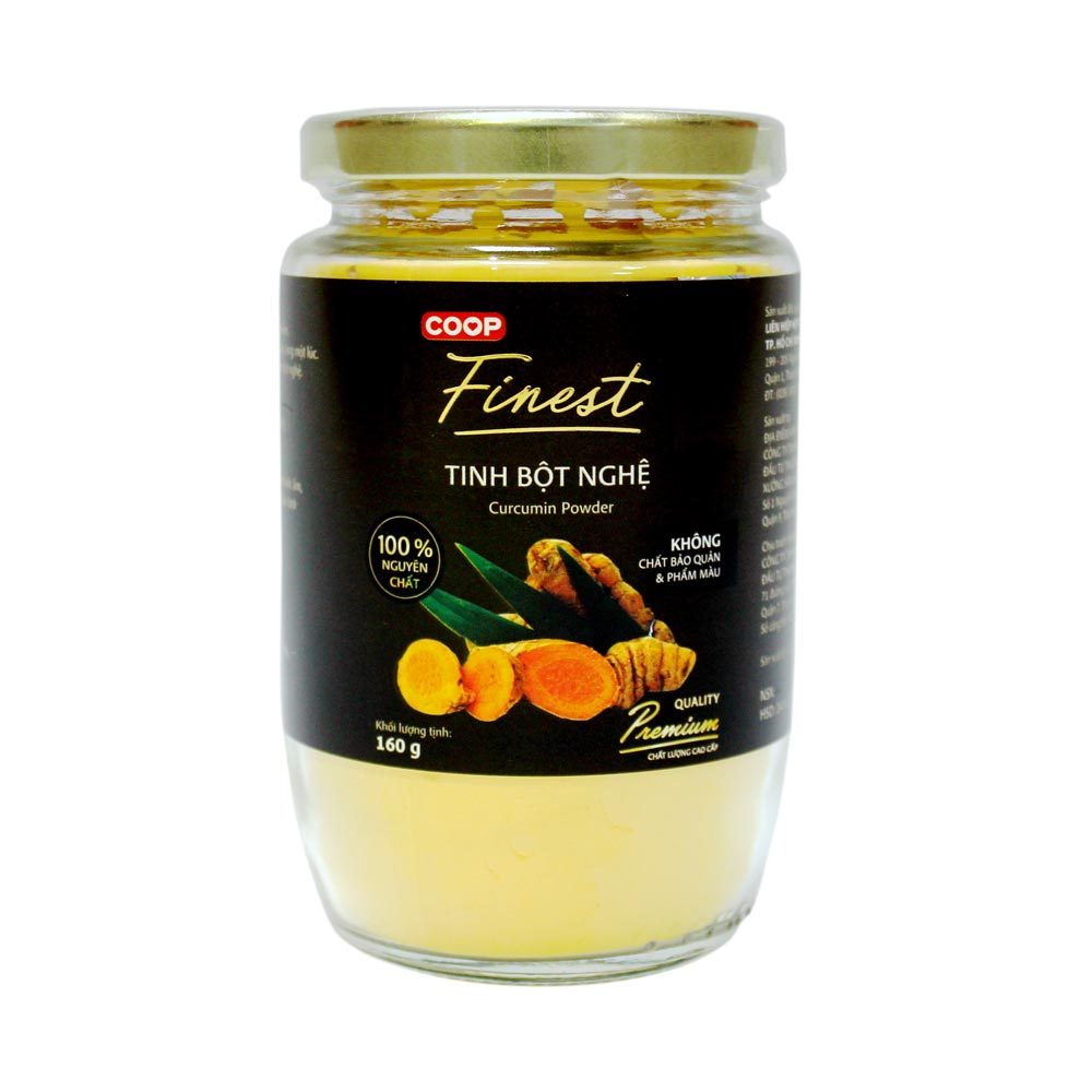 Tinh bột nghệ Coop Finest 160g