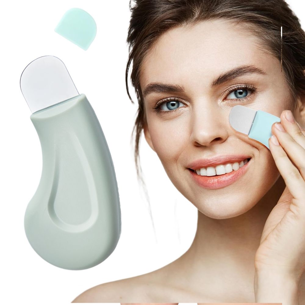 UUJJ Làm sạch sâu Dụng cụ loại bỏ mụn đầu đen trên Cầm tay Loại bỏ mụn đầu trắng Dụng cụ vét bột Chuyên nghiệp Silicone Loại bỏ bã nhờn Dụng cụ chăm sóc sắc đẹp