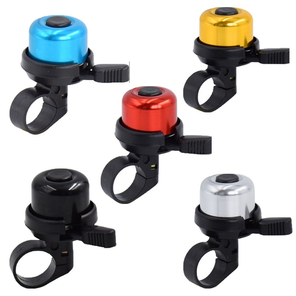 Aluminum Bicycle Bell Super Ring Mountain Road Bike Small Bell Horn Sound Alarm For Safety Cycling Riding Equipment Matching