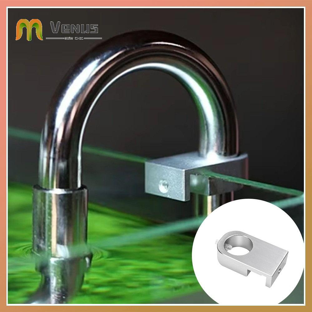 PZJBDI SHOP Di động Giá đỡ ống nước bể cá Đa chức năng Phụ kiện ống Kẹp cố định ống nước  Hợp  nhôm Giá đỡ gắn ống nước cho ống 20mm
